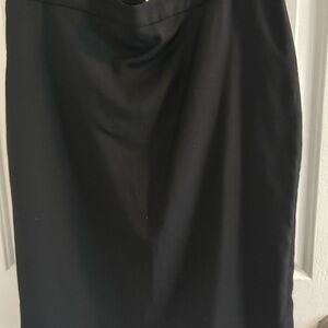 J. Crew Classic Black Pencil Skirt